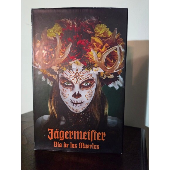 Jagermeister Other - Jagermeister Dia de los Muertos Gift Box Empty 2021 Limited Edition Sugar Skull